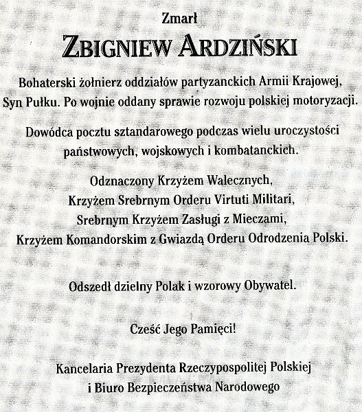 nek 13.jpg - Dok. Nekrologi żołnierzy AK okręgu Nowogródzkiego – wycinki z prasy, lata 80/90-te XX wieku.